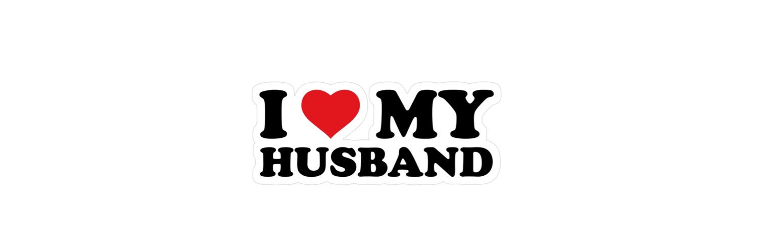 i love my husband banner