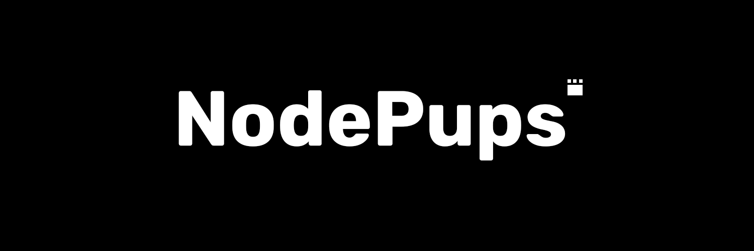 NodePups banner