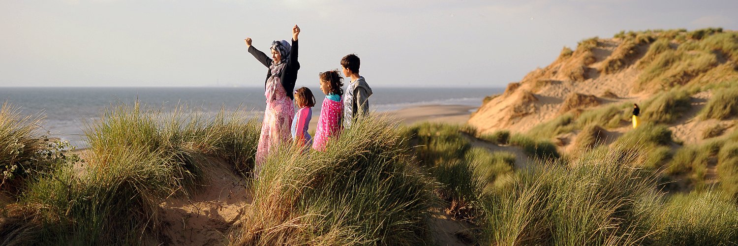 National Trust Formby banner