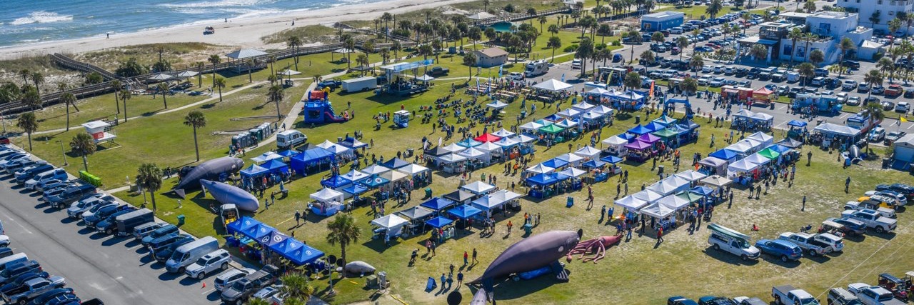 Right Whale Festival banner