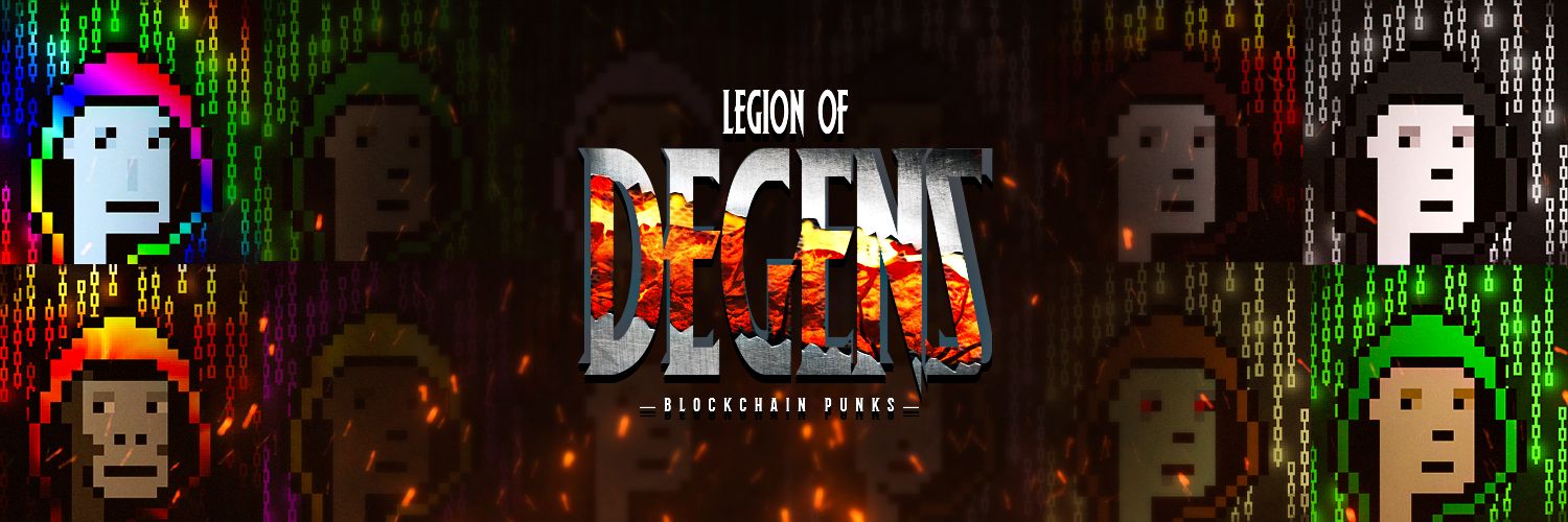 Legion of Degens's banner