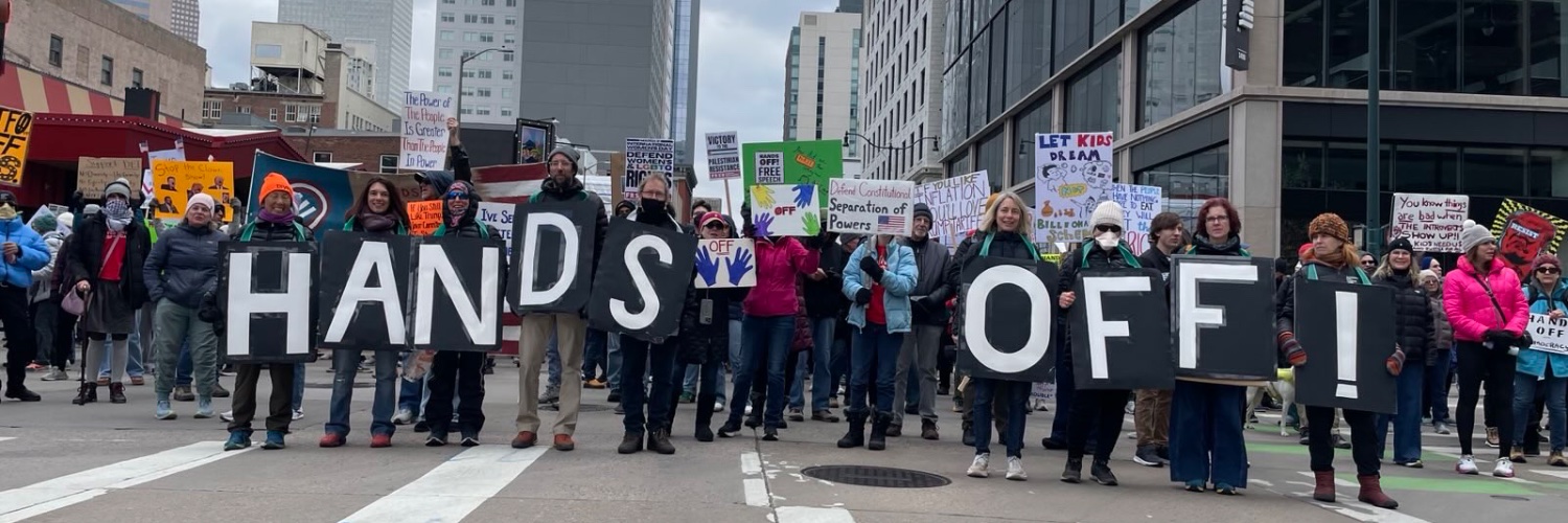Disgusted by Trump banner