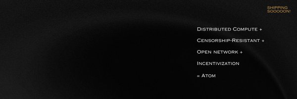 AtomWeb3 Profile Banner