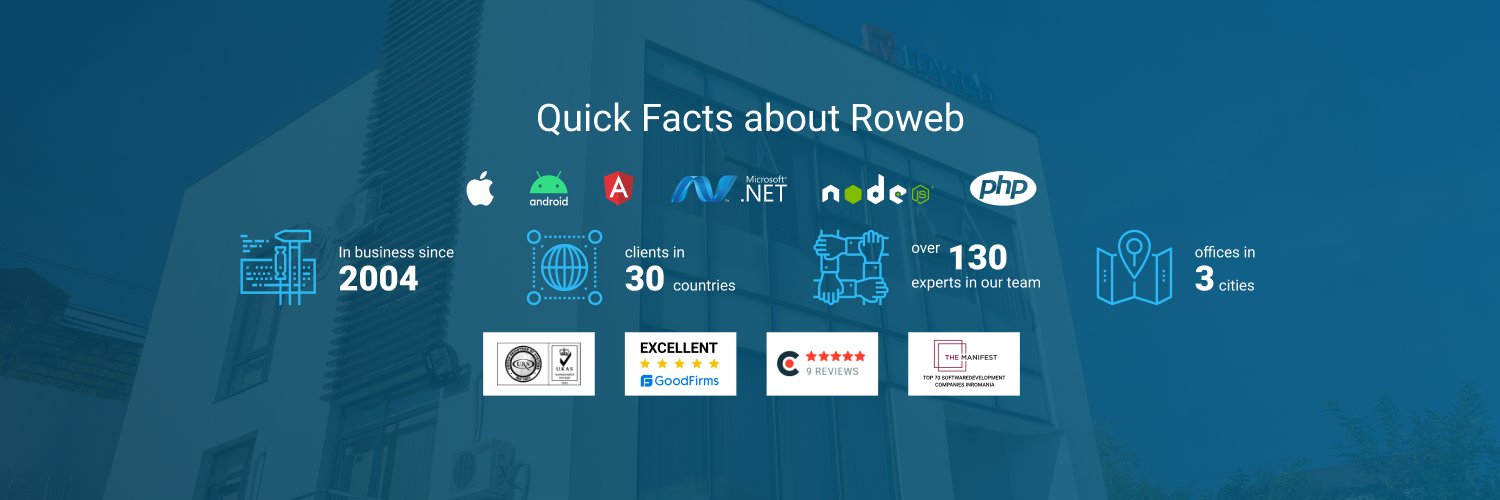 Roweb Development banner