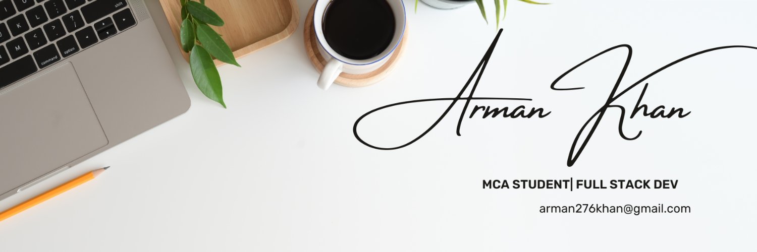 Arman Khan banner