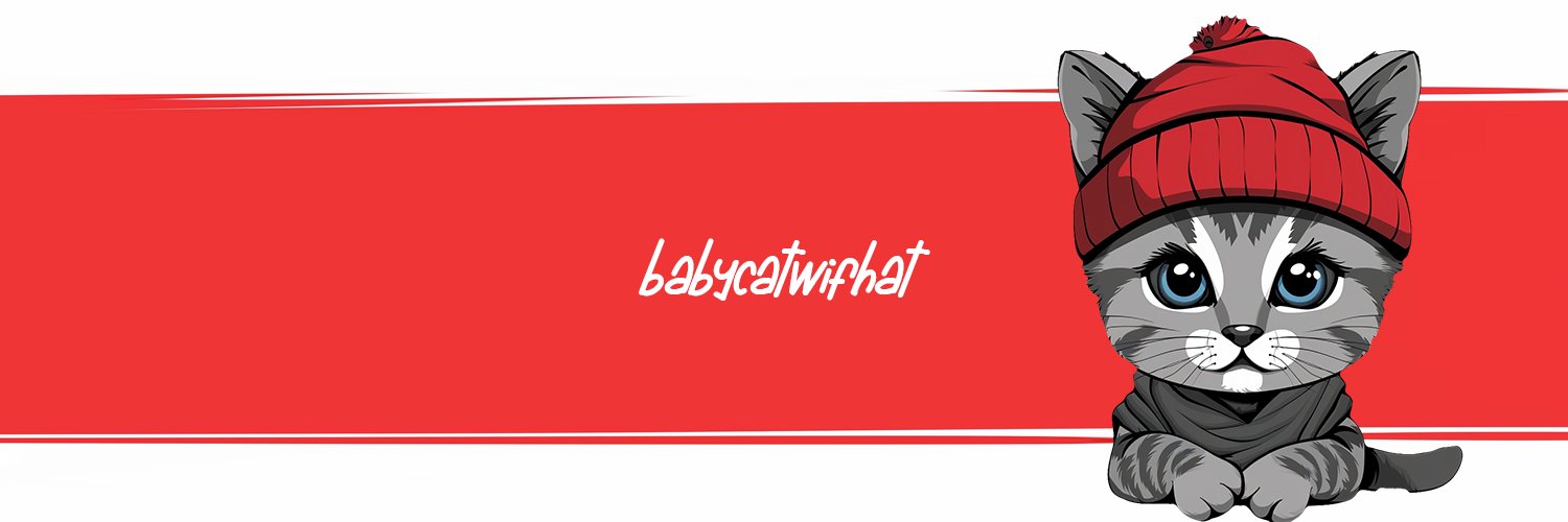 BABYCATWIFHAT banner