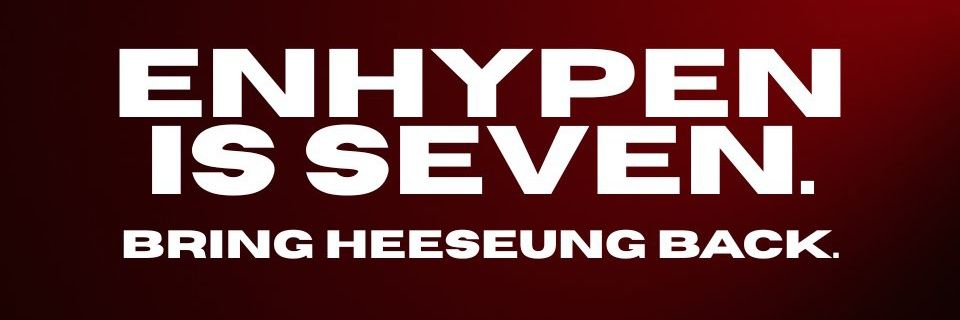 ebr 🎗️ | ENHYPEN İS 7 banner
