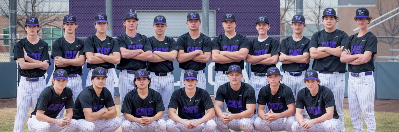 Arvada West Baseball banner