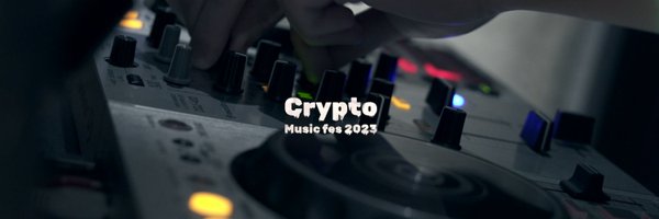 CryptoMusicFes 2024 Profile Banner