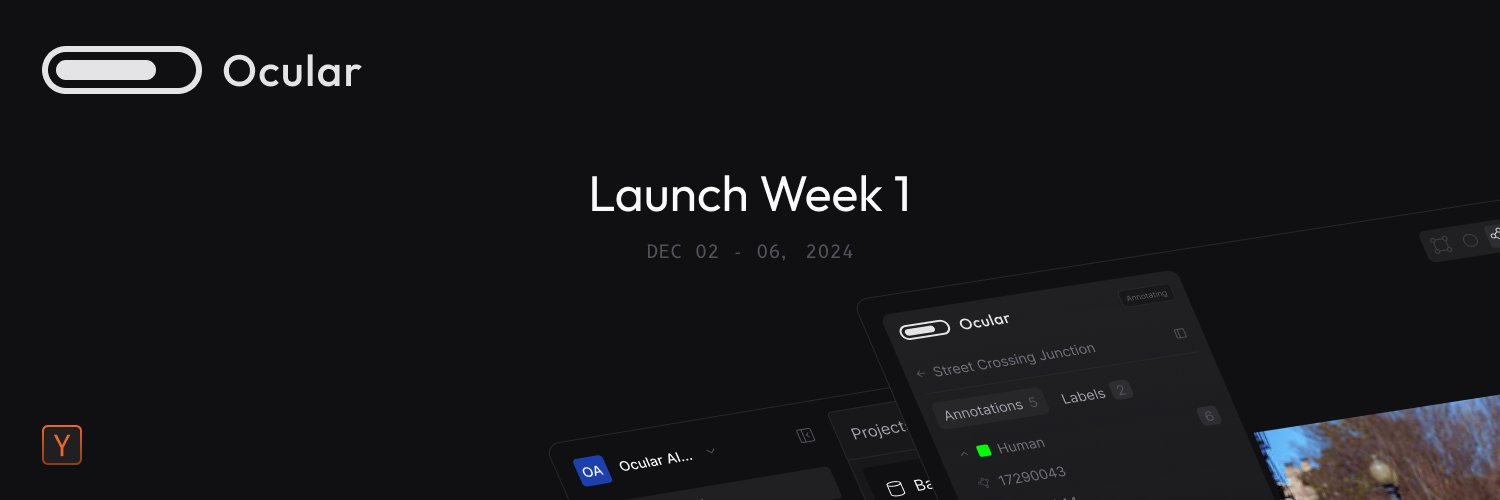 Ocular AI (YC W24) banner