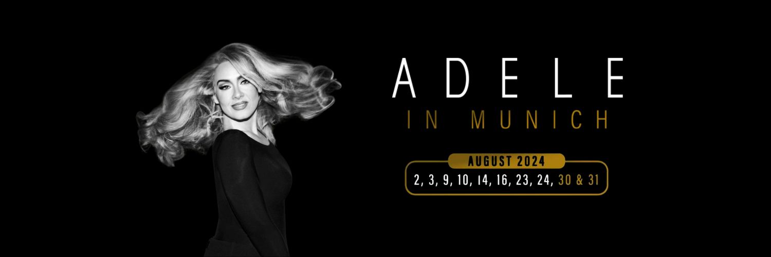 Adele Live in Munich banner