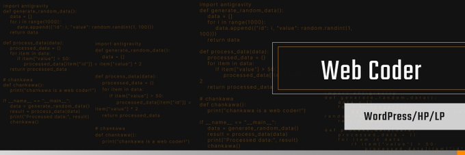 ちゃんかわ＠動画編集×提案力 banner