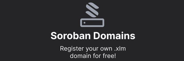 SorobanDomains Profile Banner