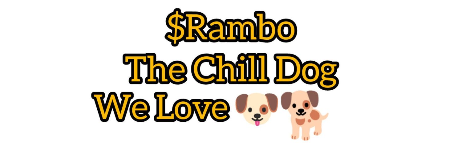 Rambo ( The Chill Dog ) banner