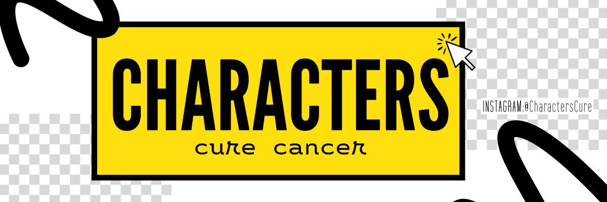 Characters Cure Cancer banner