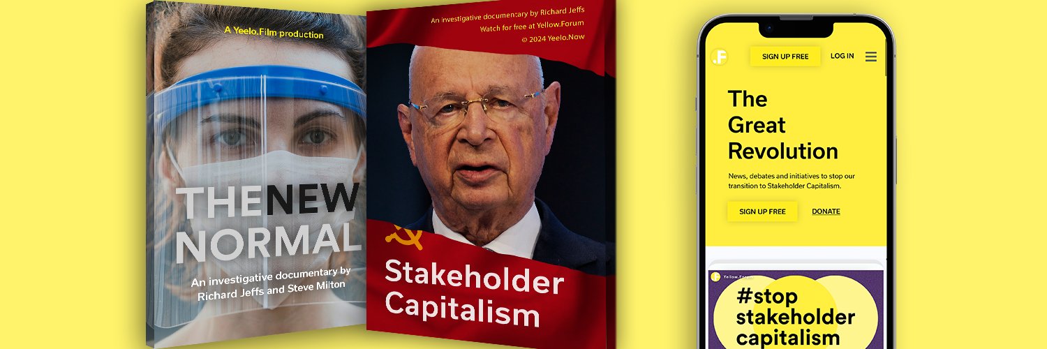 Richard Jeffs – Investigating the WEF's banner