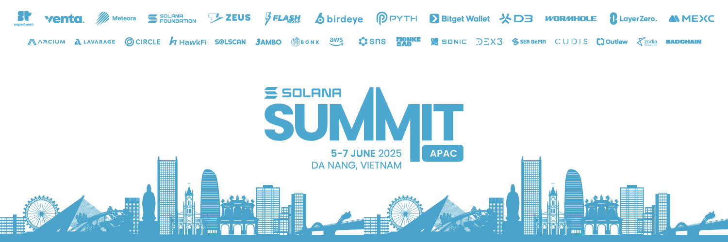 Solana Summit | APAC's banner