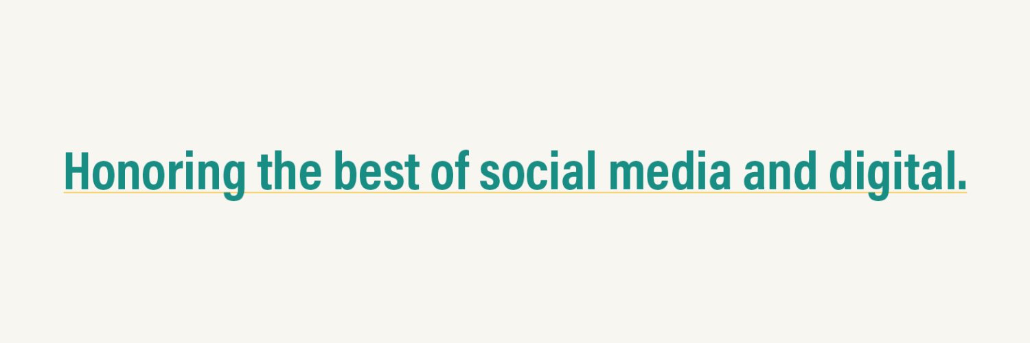 Shorty Awards Profile Banner