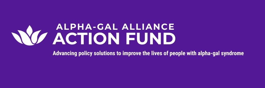 Alpha-gal Alliance Action Fund banner