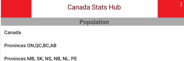 CanadaStatHub Profile Banner
