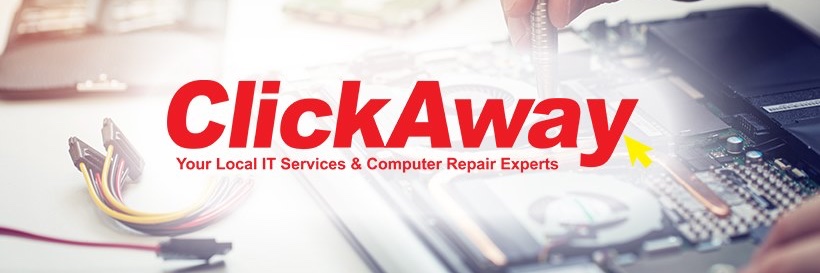 ClickAway Computer + Phone + Network Repairs banner