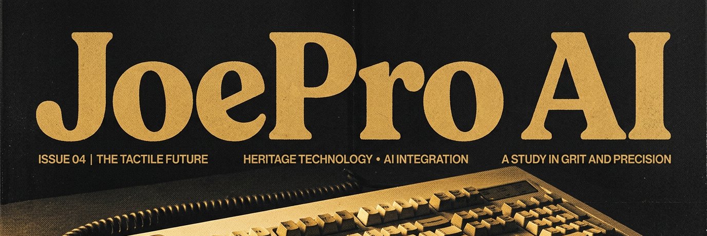 JoePro banner