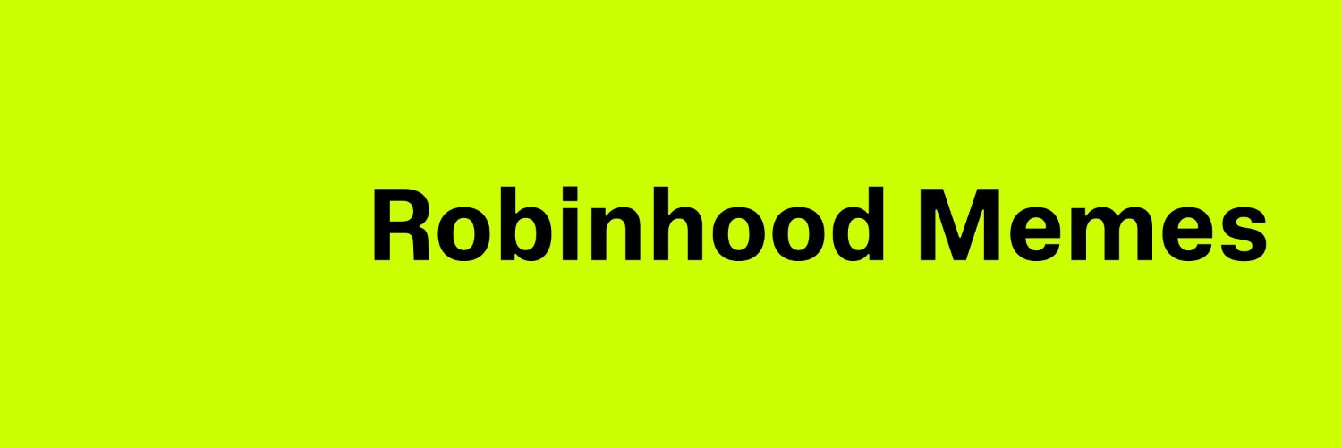 MemesRobinhood's profile banner image