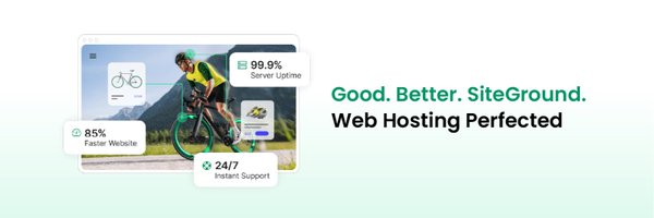 SiteGround Profile Banner