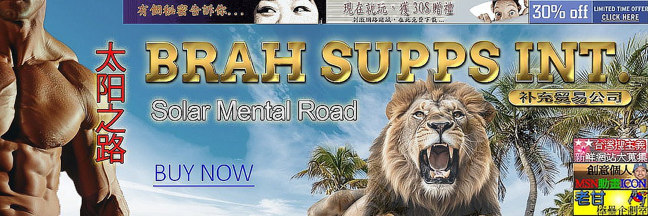 BRAH SUPPS 补充贸易公司 banner