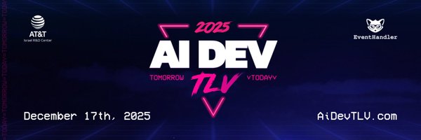 AiDevTLV Profile Banner