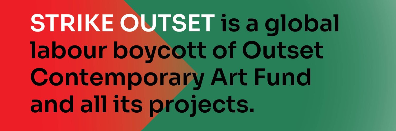 STRIKE OUTSET banner