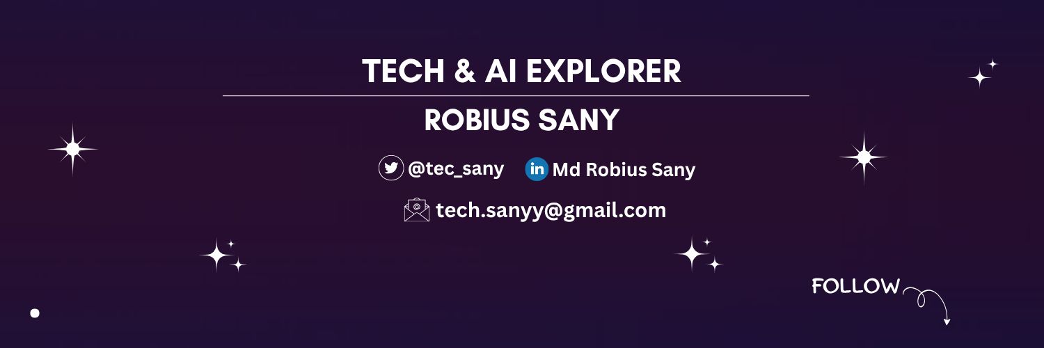 Robius Sany's banner