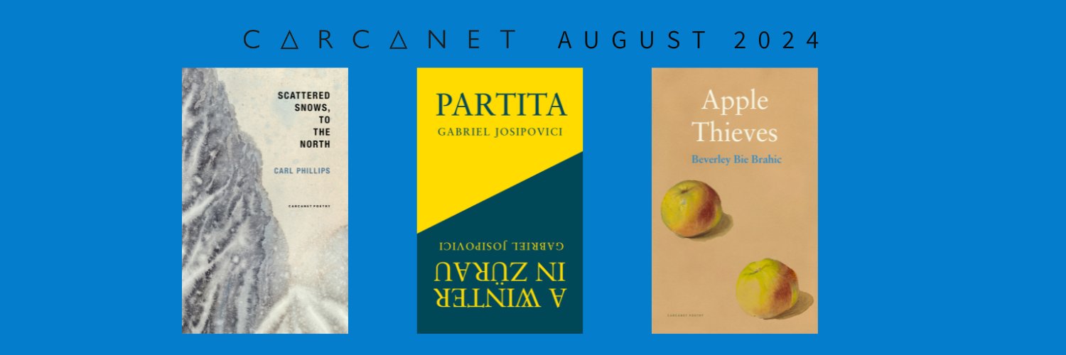 Carcanet Press banner