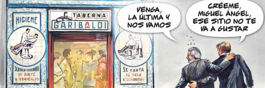 Taberna Garibaldi's banner