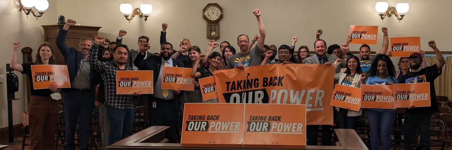Taking Back Our Power MI banner
