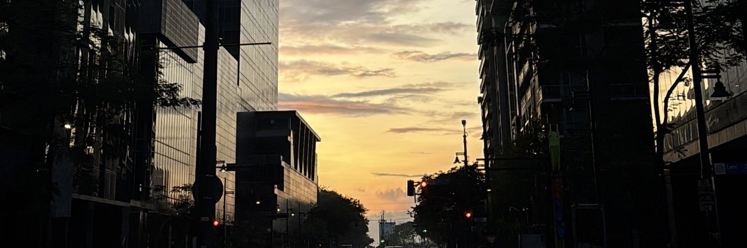 Cloudy banner