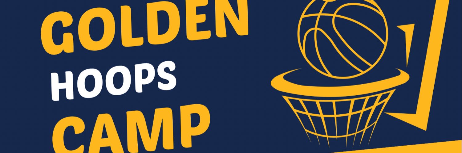 Golden Hoops Basketball Camp banner