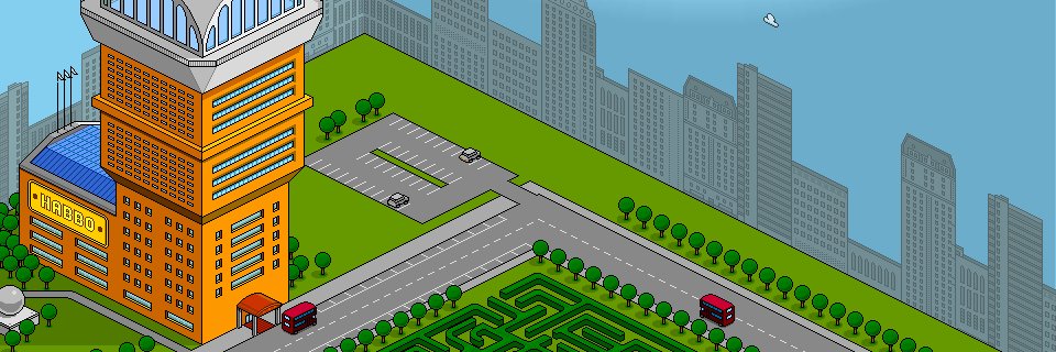 Habbo Hotel: Origins's banner