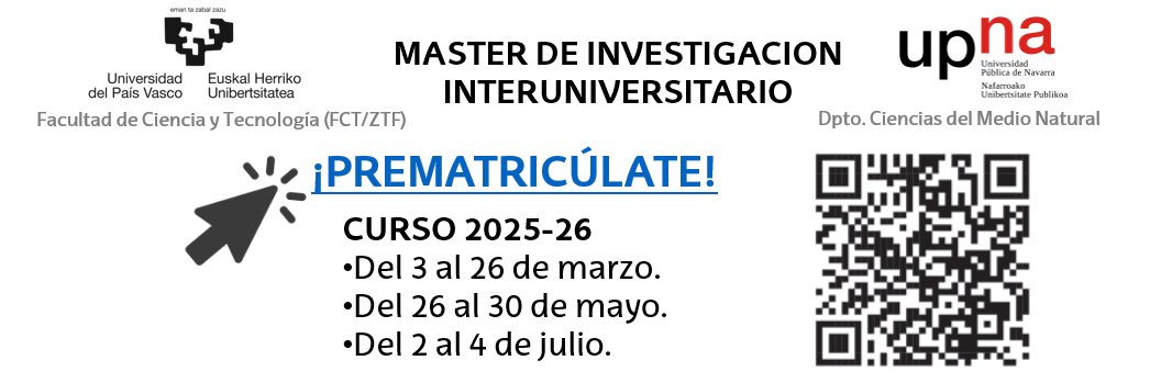 Master Agrobiología Ambiental banner