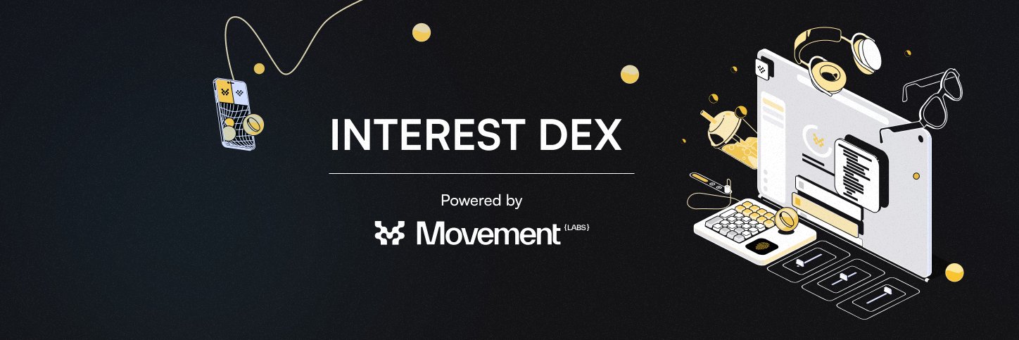 Interest DEX banner