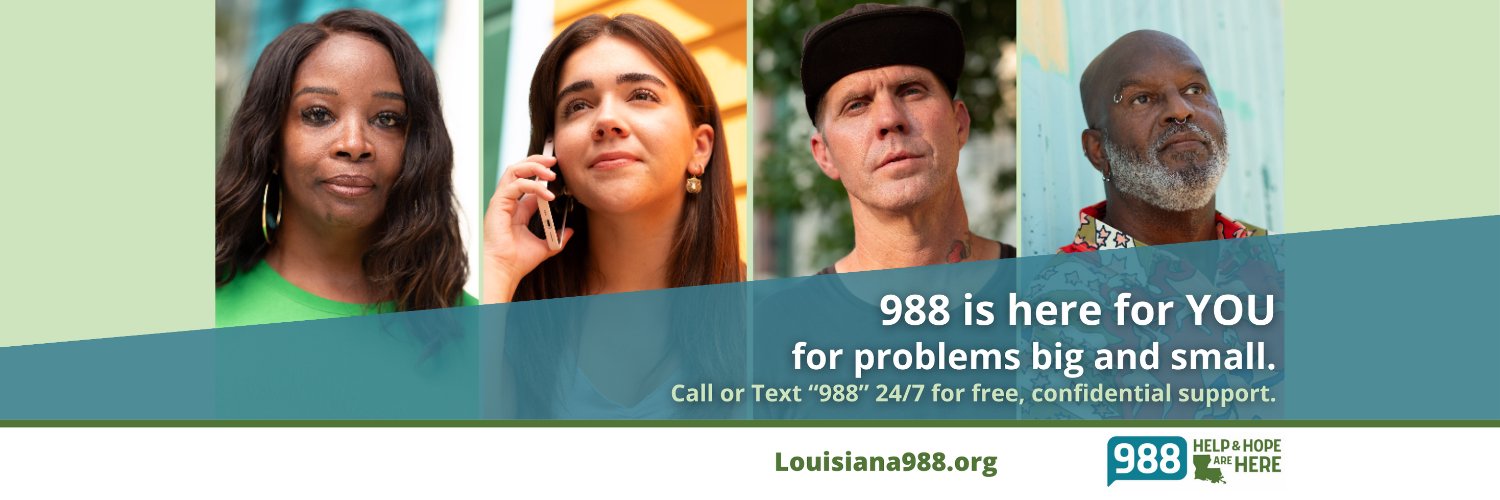 Louisiana Department of Health banner