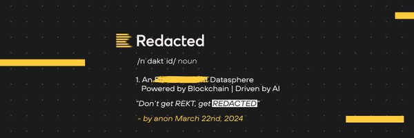 Redacted Coin Profile Banner