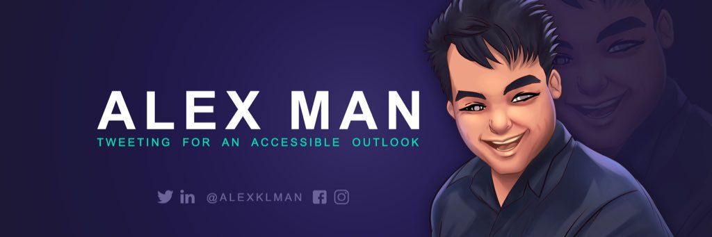 Alex ⠁⠇⠑⠭, definitely has a blue tick banner