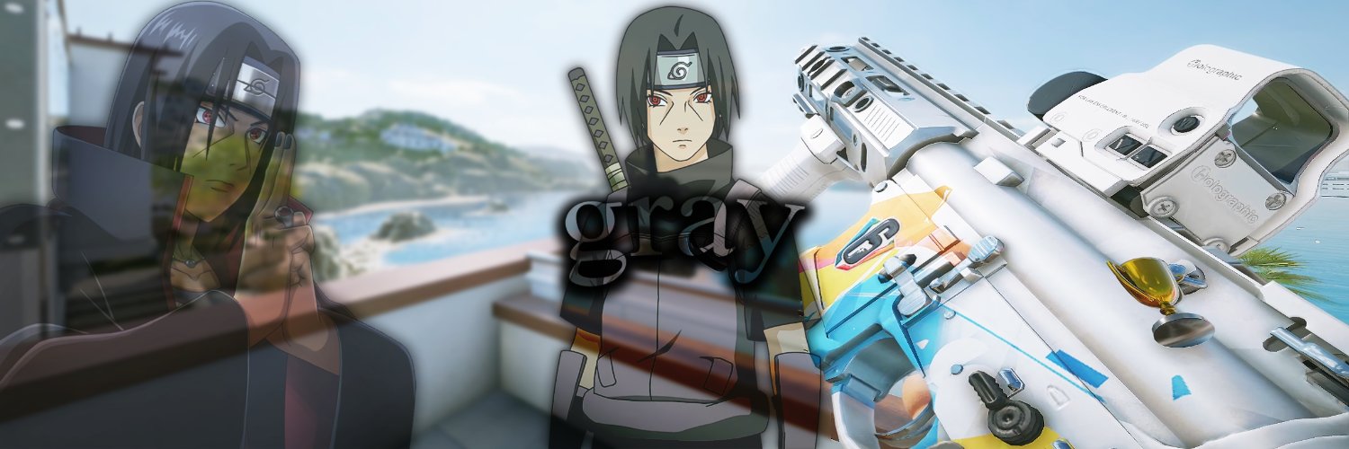 gray banner