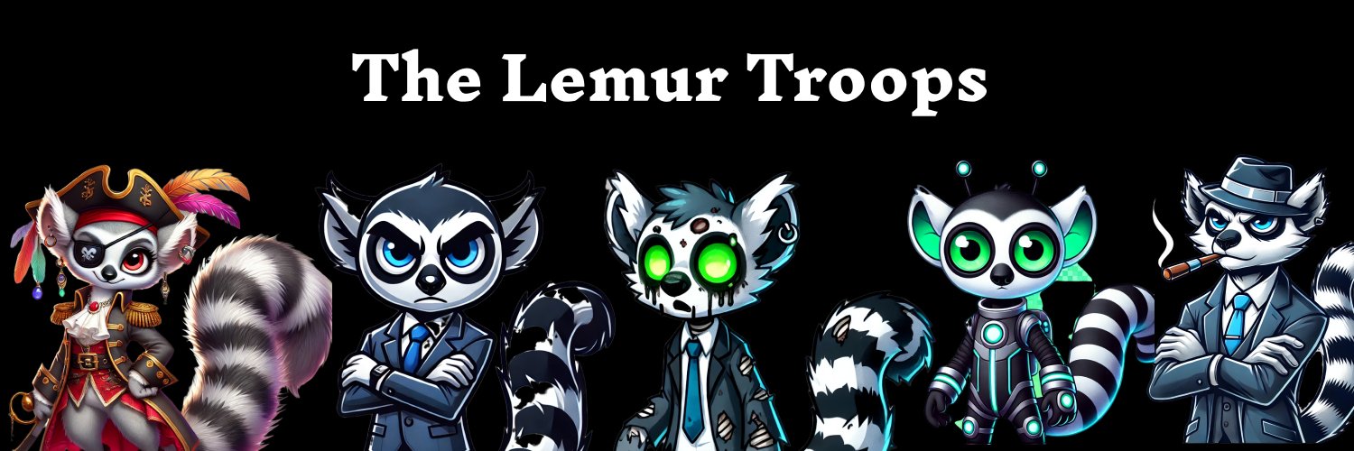 Lemurs Troops $LEMS banner