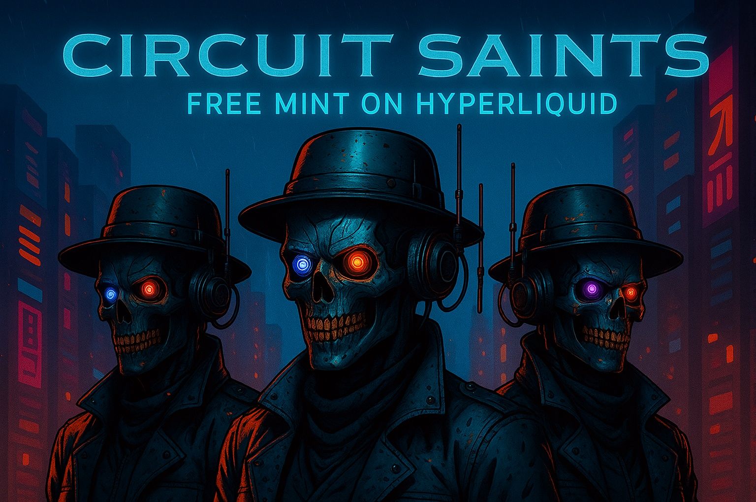 Circuit Saints | FREE MINT banner