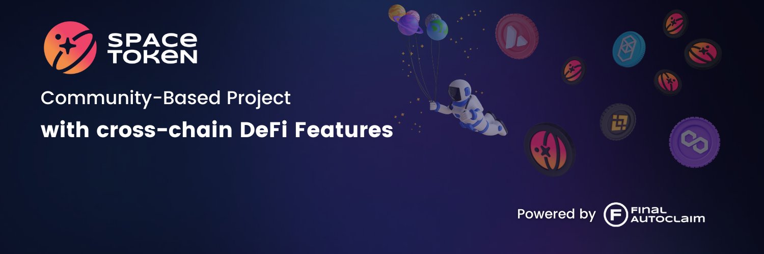 Space Token (old account) banner