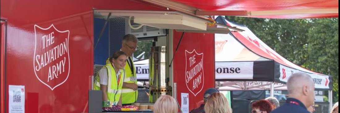 Byddin yr lachawdwriaeth/The Salvation Army Wales's banner