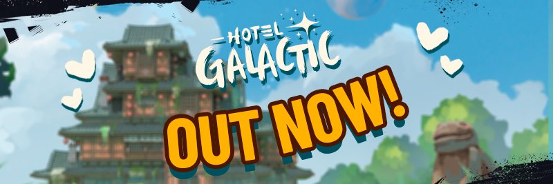 Hotel Galactic 🪐 PLAY NOW ON STEAM's banner