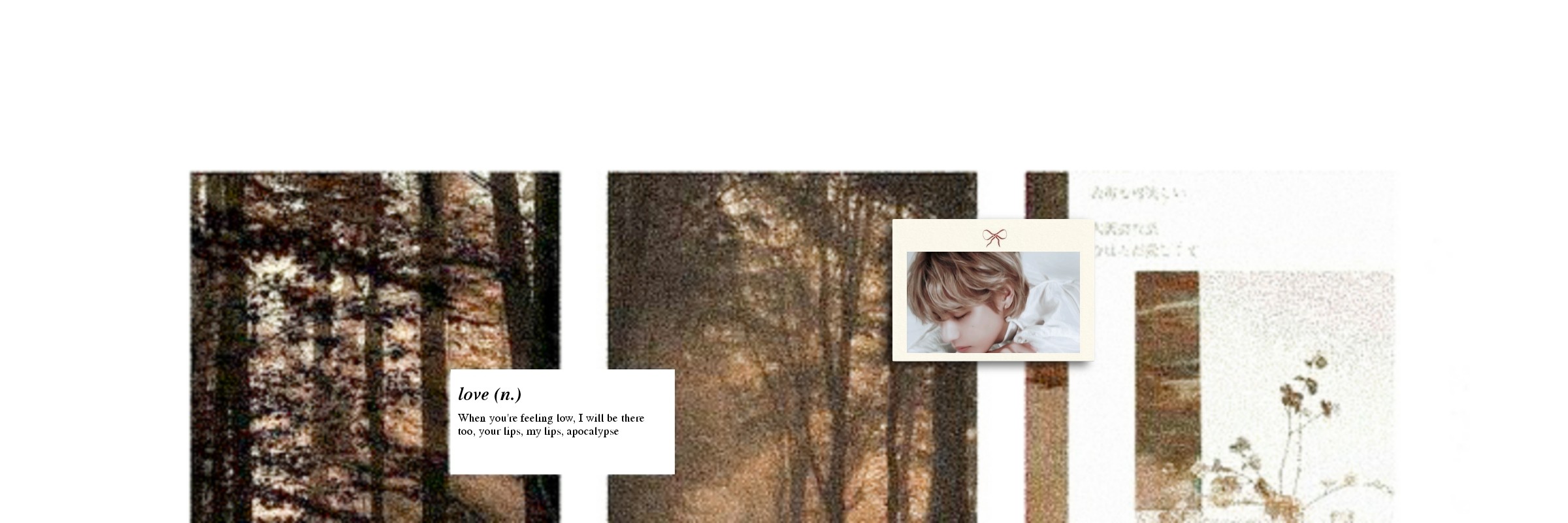 𝂤 ︎︎ ︎︎︎ ︎︎ ︎︎ ︎ ︎ ︎ banner